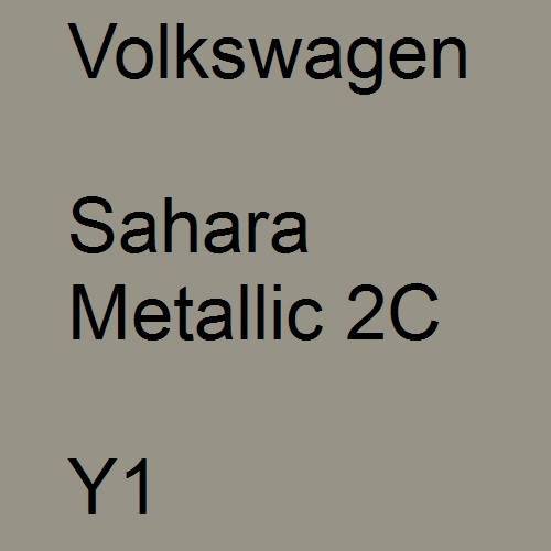 Volkswagen, Sahara Metallic 2C, Y1.